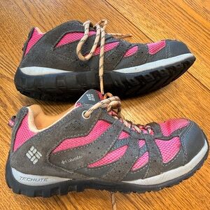 Columbia Pink and Gray Kids Boots
